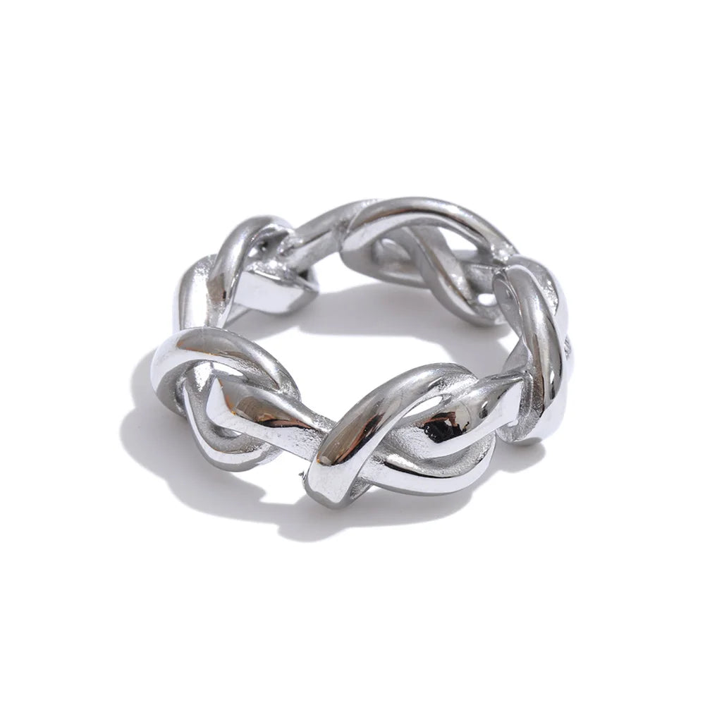 Maelle Chain Ring - ALUVAYA Ring