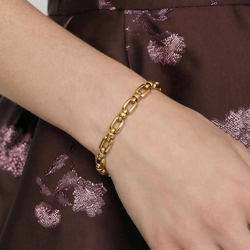 Evelina Chain Bracelet - ALUVAYA Bracelet