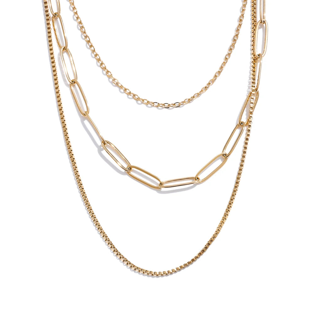 Marisol Chain Necklace - ALUVAYA Necklace