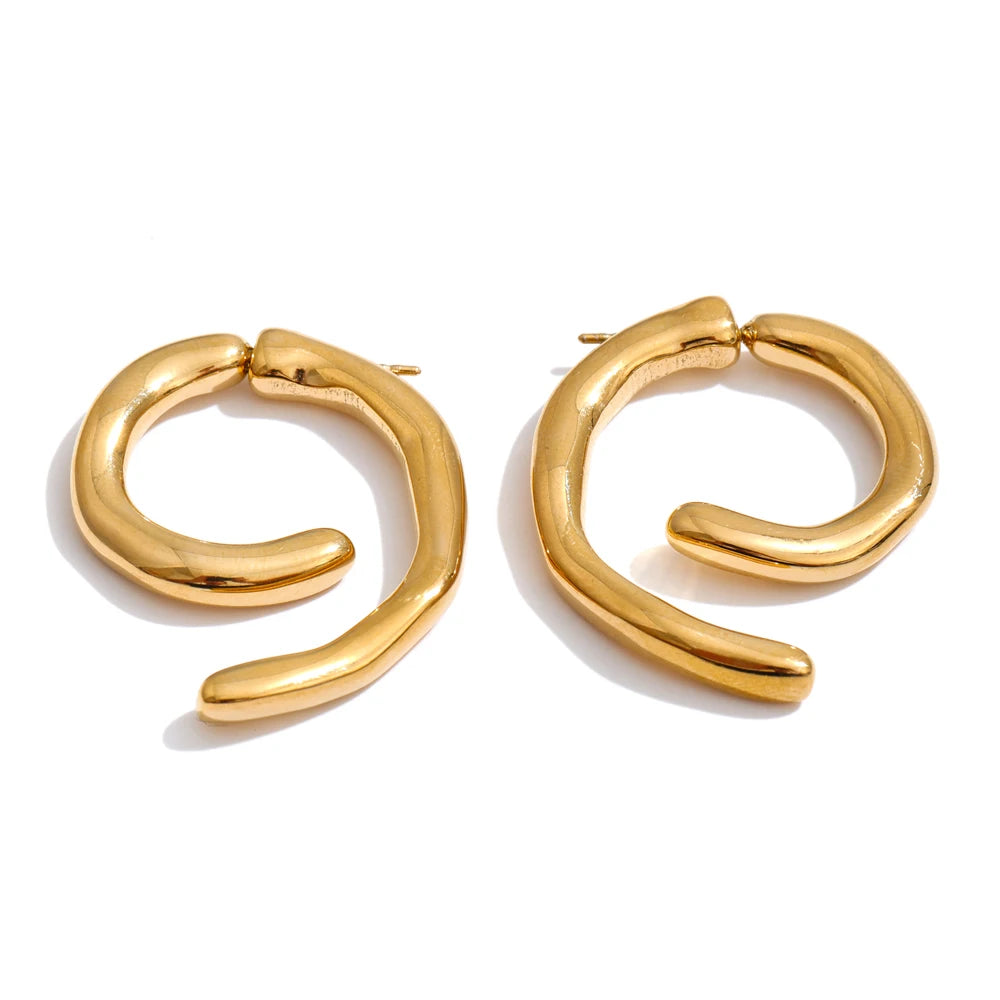 Isadora Geometric Earrings - ALUVAYA Earrings