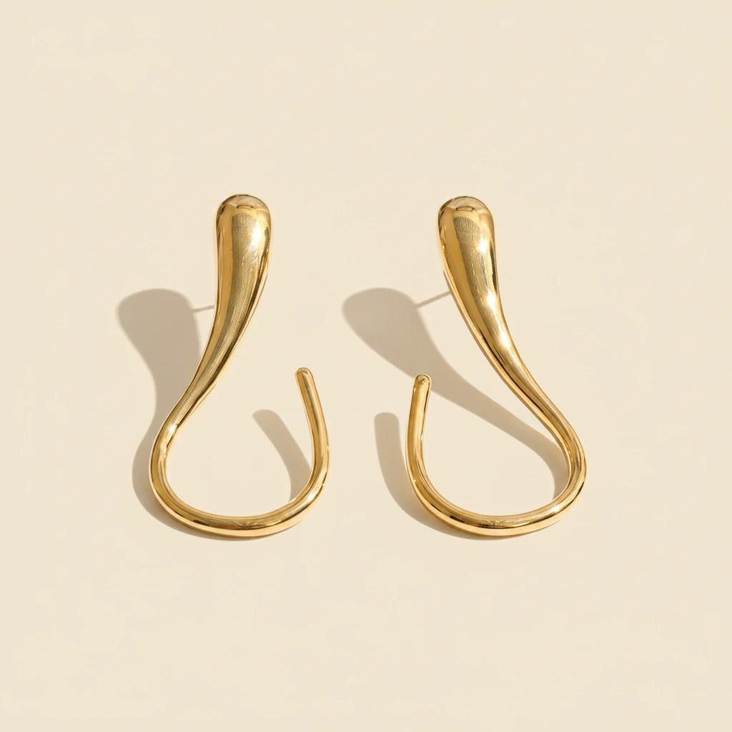 Avielle Geometric Earrings - ALUVAYA Earrings