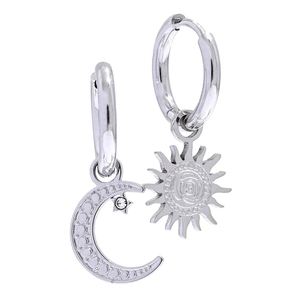 Luna Star & Moon Drop Earrings - product image 13