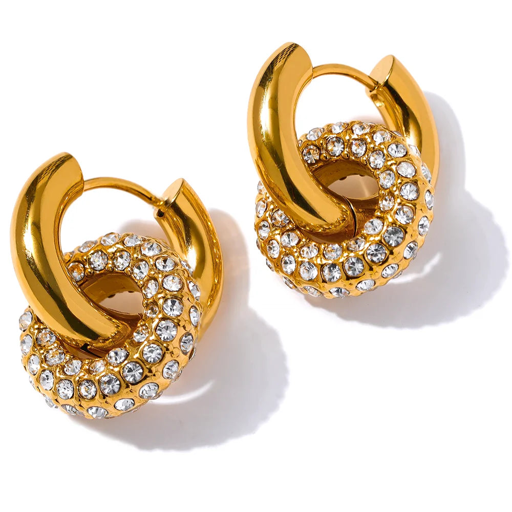 Lumiere Huggie Earrings - product image 21