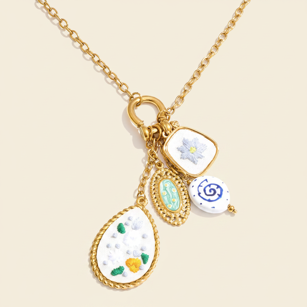 Florienne Long Necklace