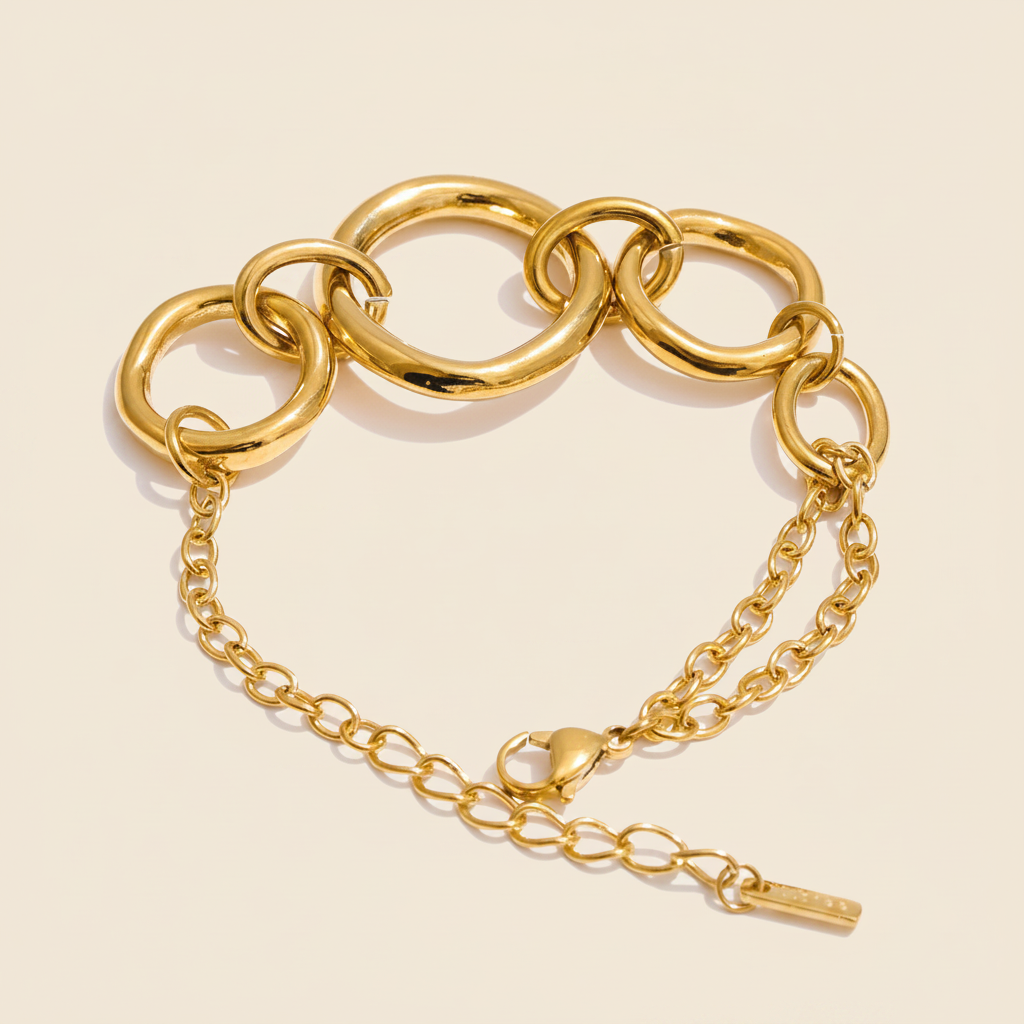 Marielle Chain Bracelet — Gold