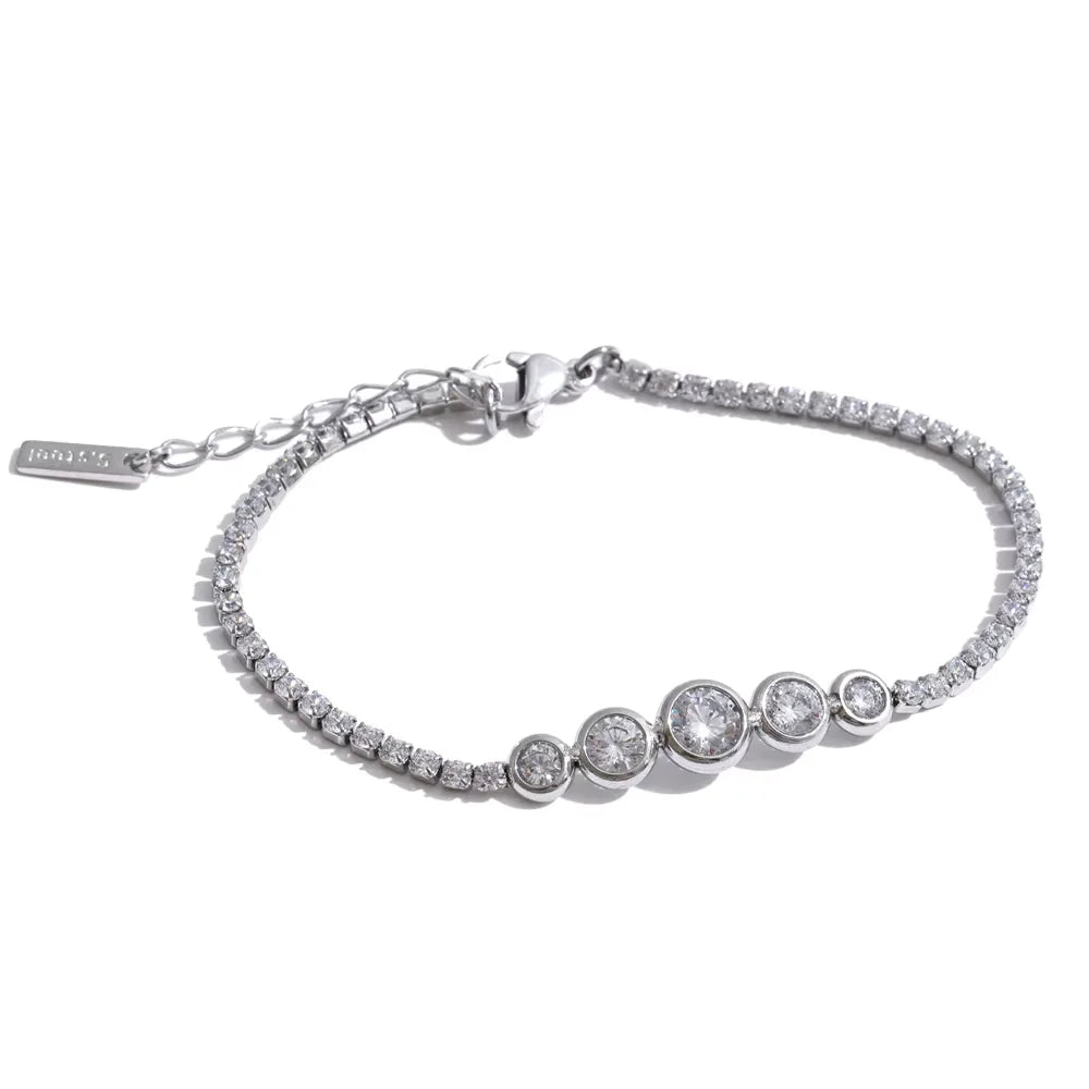 Lumina Tennis Bracelet - ALUVAYA Bracelet