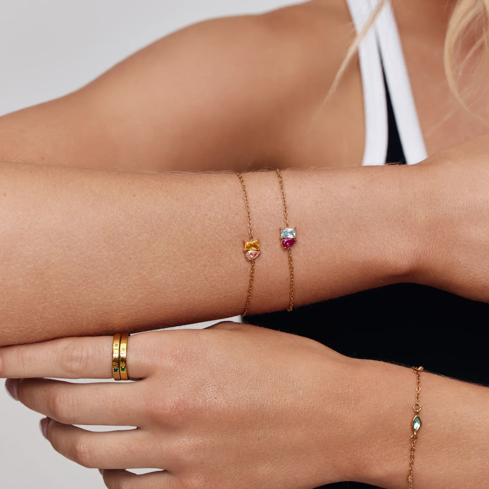 Personalized Birthstone Bracelet