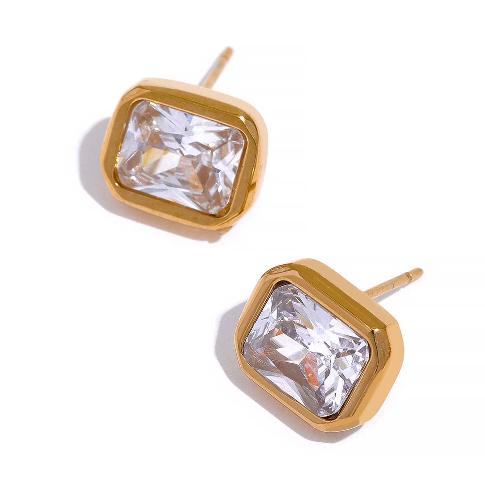 Mirelle Square Stud Earrings - product image 22