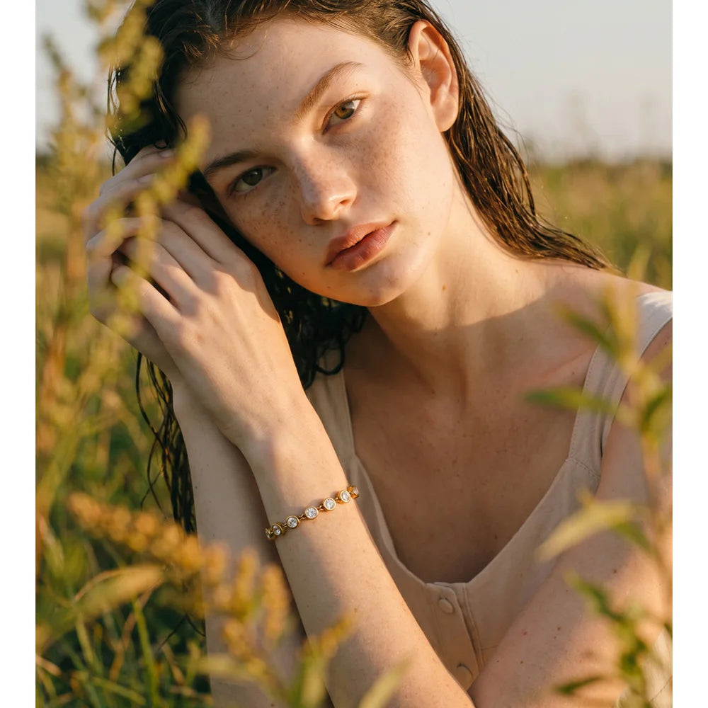 Elowyn Crystal Bracelet - ALUVAYA Bracelet