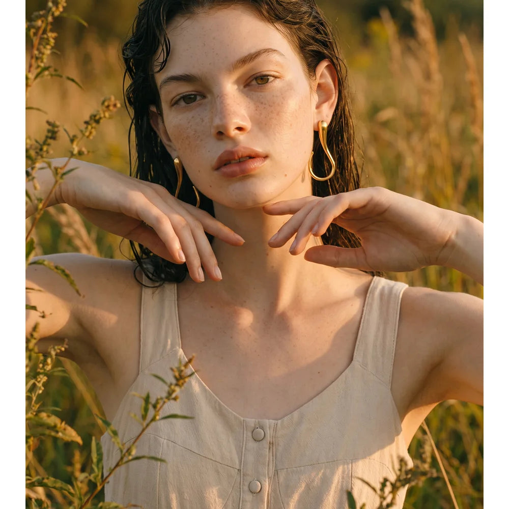Avielle Geometric Earrings - ALUVAYA Earrings