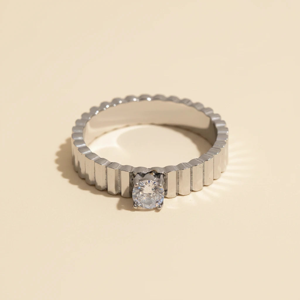 Cassiane Crystal Ring - ALUVAYA Ring