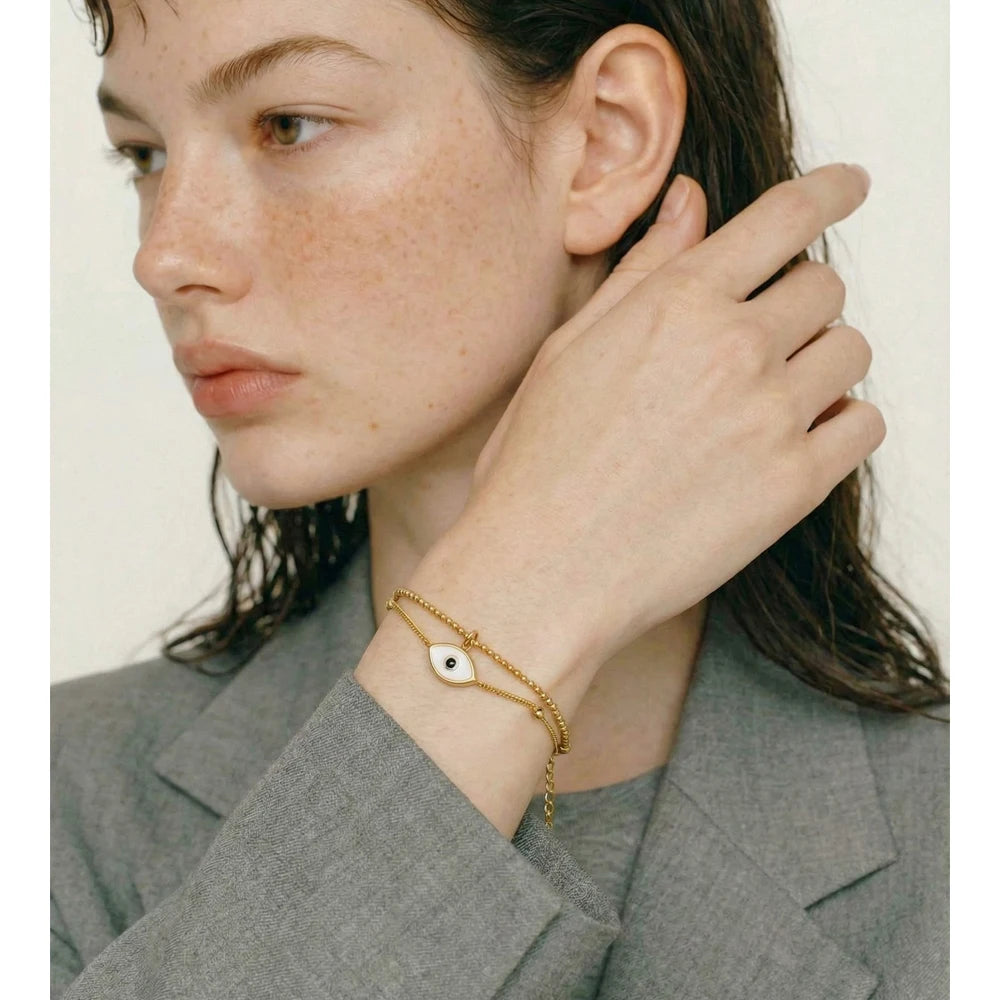 Nerissa Shell Bracelet - ALUVAYA Bracelet