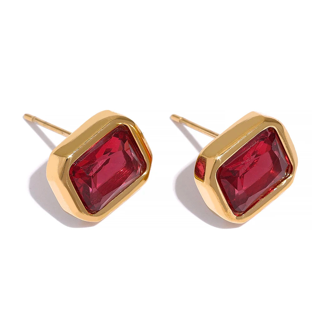 Mirelle Square Stud Earrings - product image 21