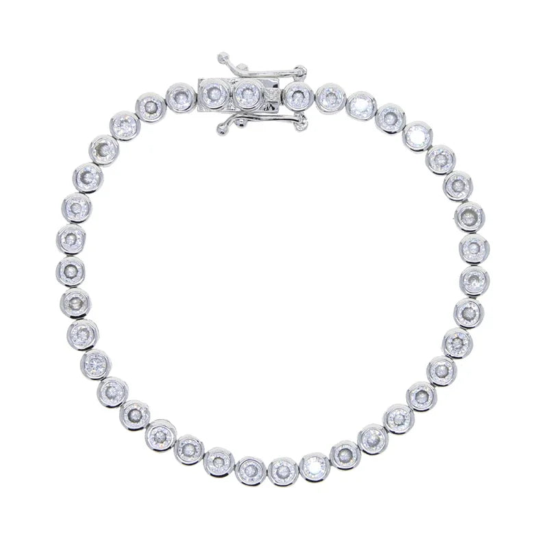 Forma CZ Tennis Bracelet