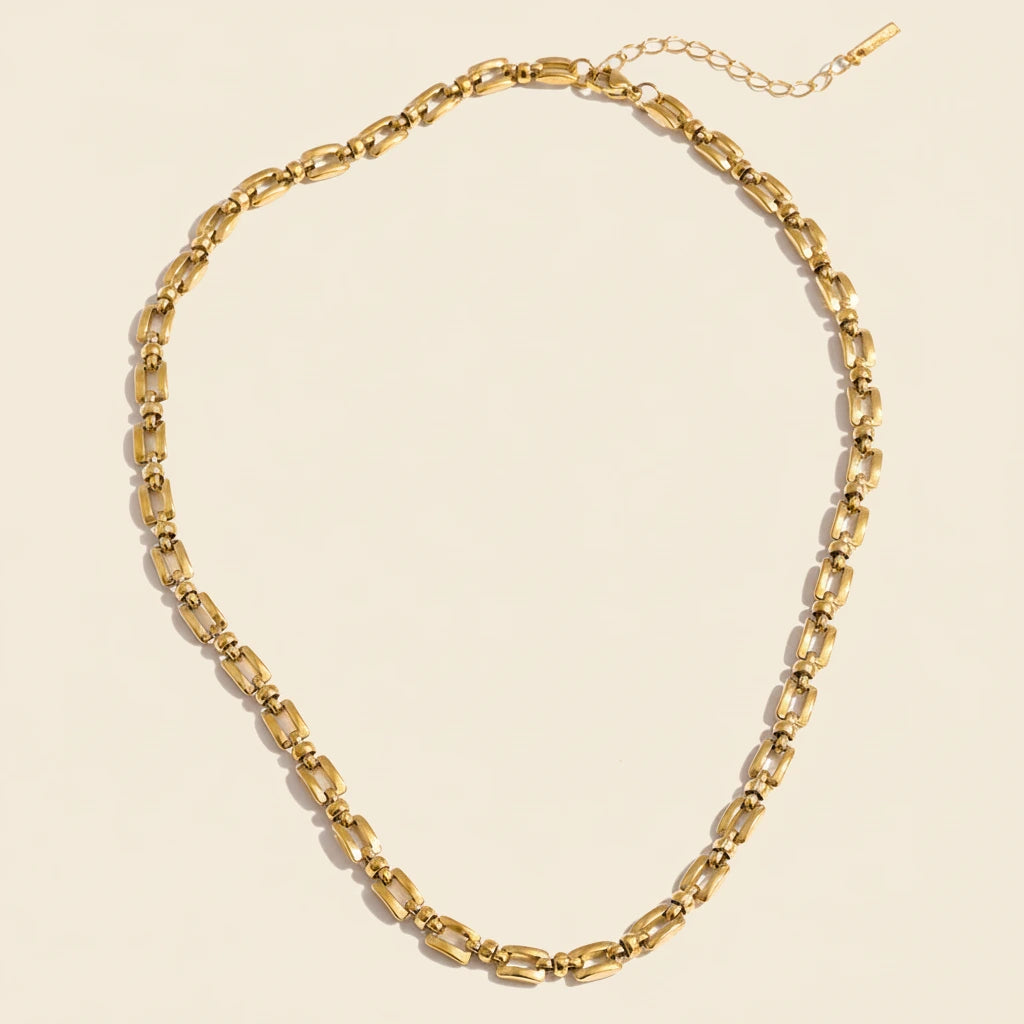 Aveline Chain Necklace - ALUVAYA Necklace