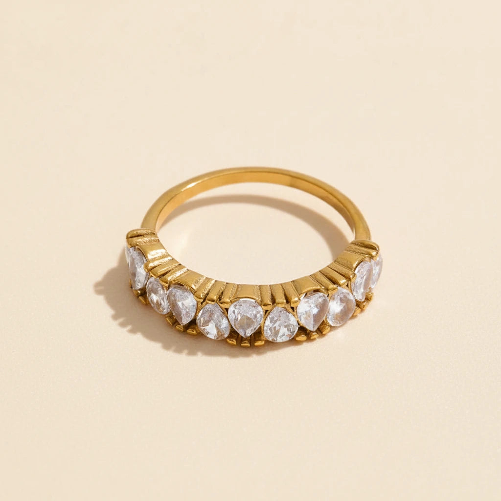 Aurette Gold Ring - ALUVAYA Ring