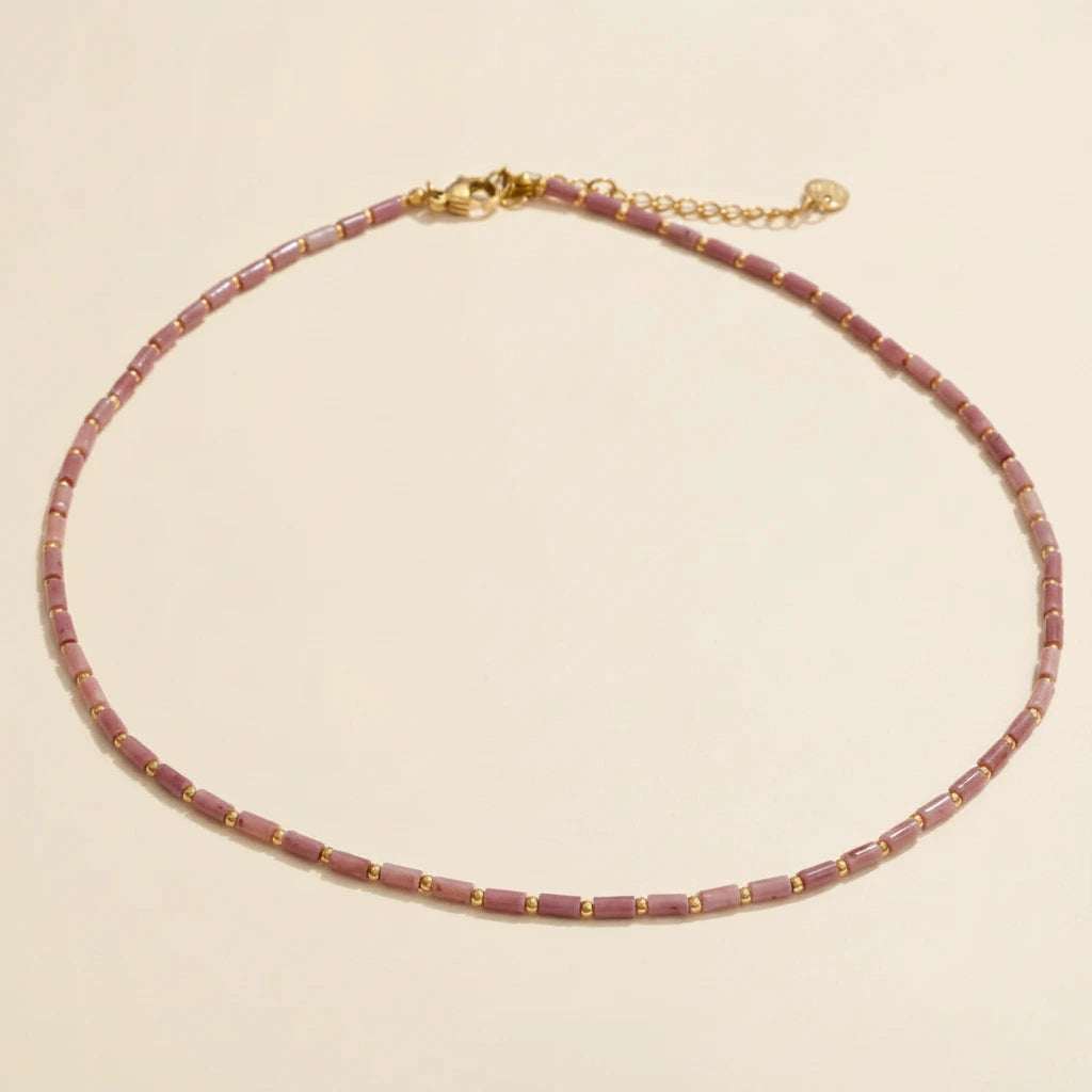 Azélie Gemstone Necklace - ALUVAYA Necklace