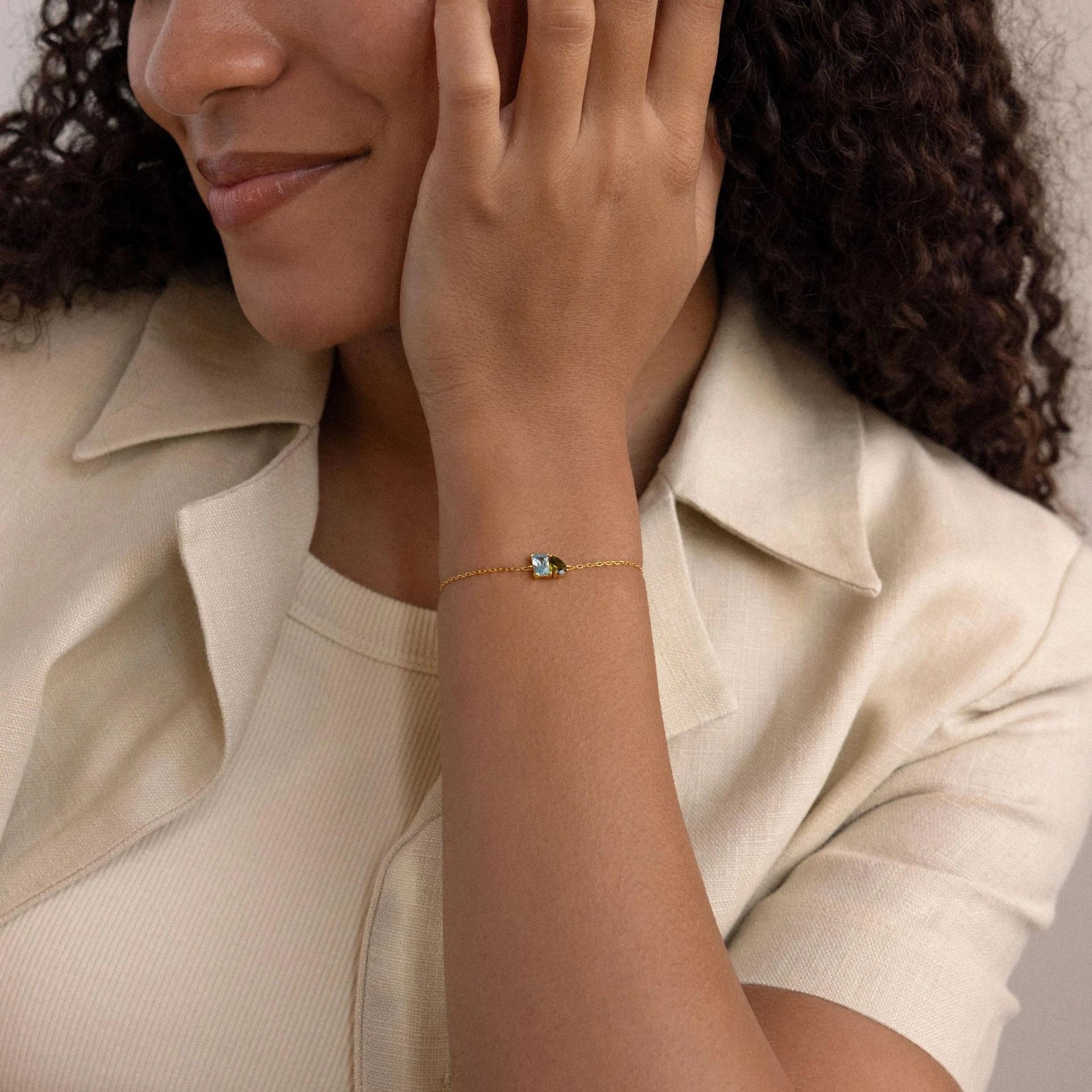Personalized Birthstone Bracelet
