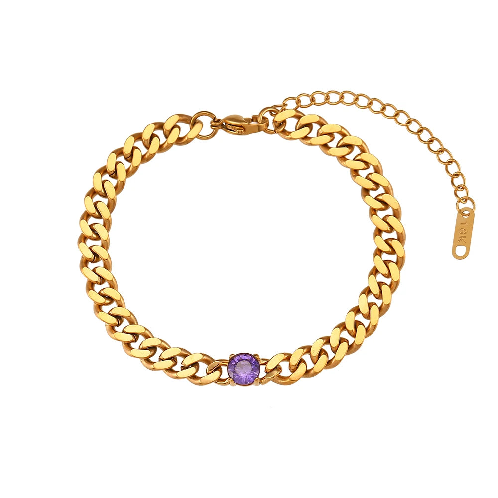 Geometric Stone Choker Necklace Set