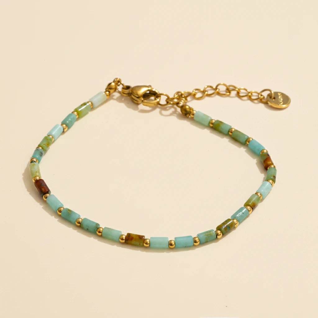 Azélie Gemstone Necklace - ALUVAYA Necklace