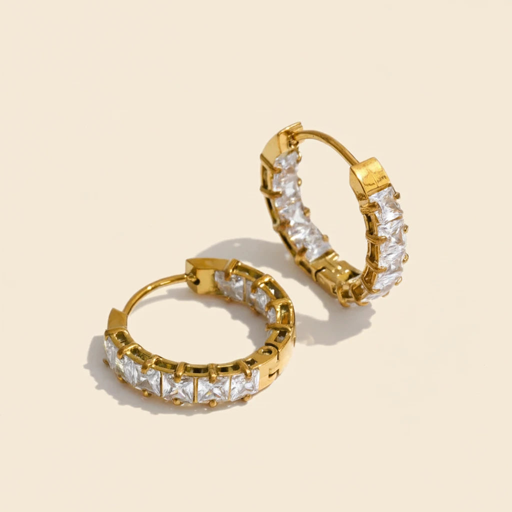 Aurelia Halo Earrings - ALUVAYA Earrings
