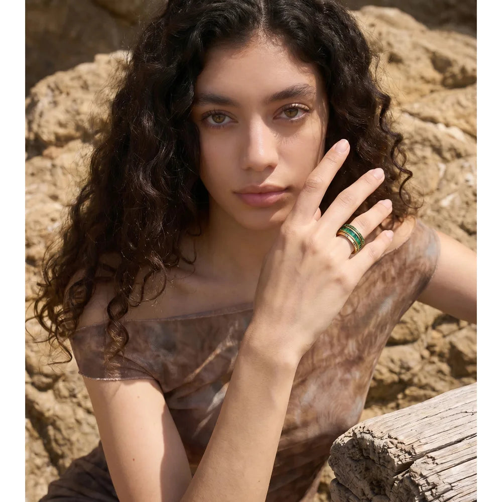 Lisette Stacking Ring - ALUVAYA Ring