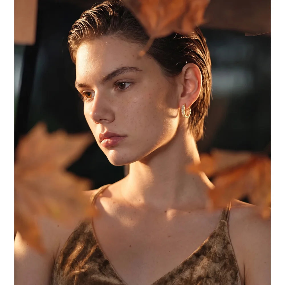 Aurelia Halo Earrings - ALUVAYA Earrings