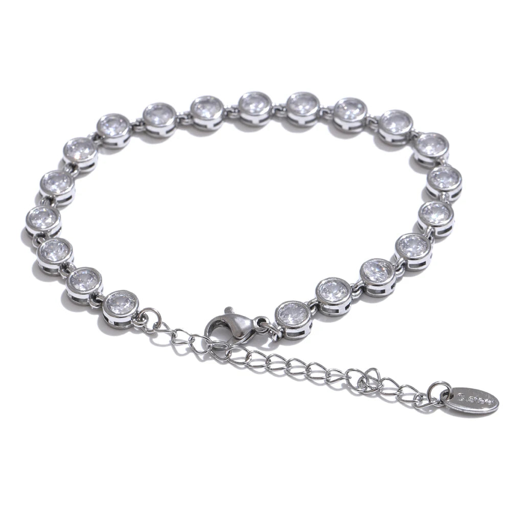 Prism Zirconia Necklace & Bracelet - product image 23