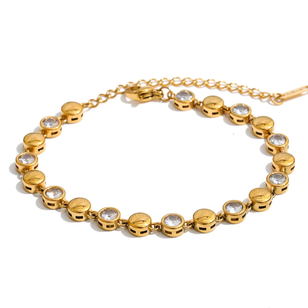 Elowyn Crystal Bracelet - ALUVAYA Bracelet