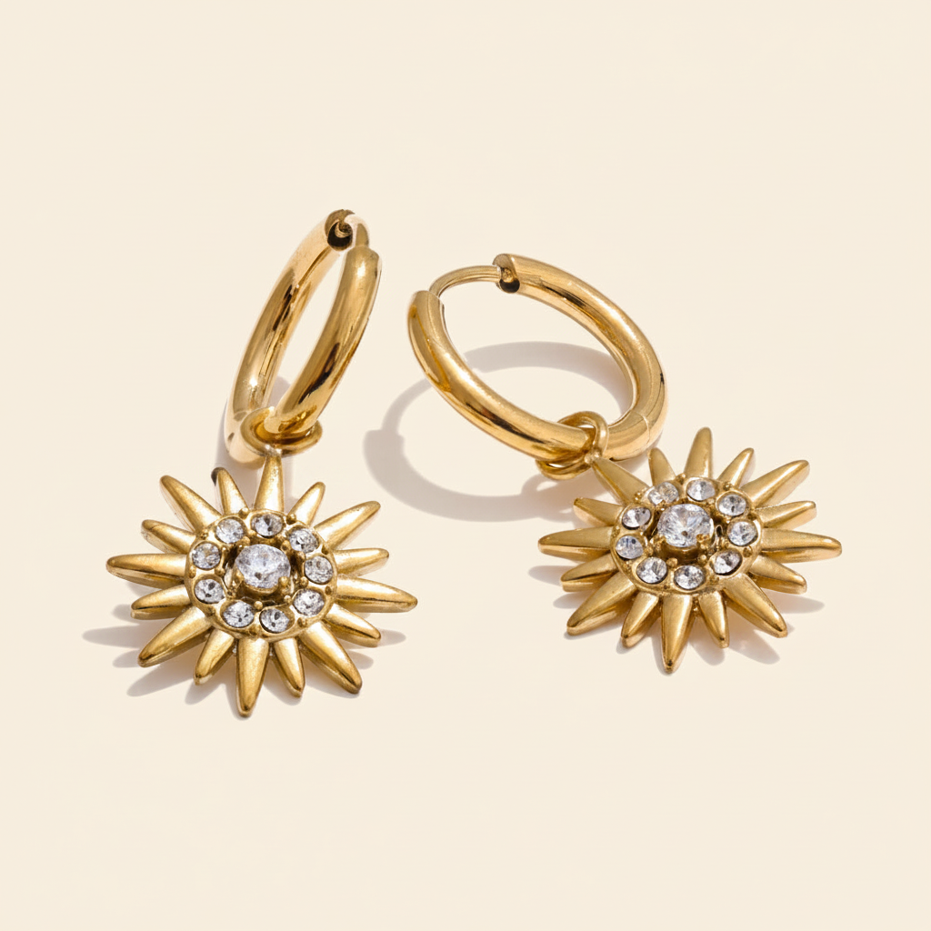 Soleil Sun Drop Earrings