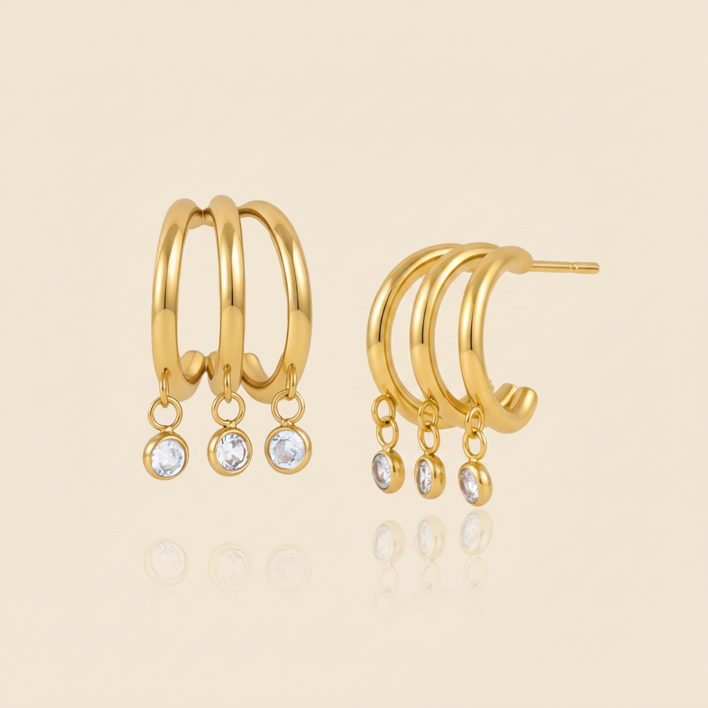Maelle Tassel Drop Earrings — Packshot