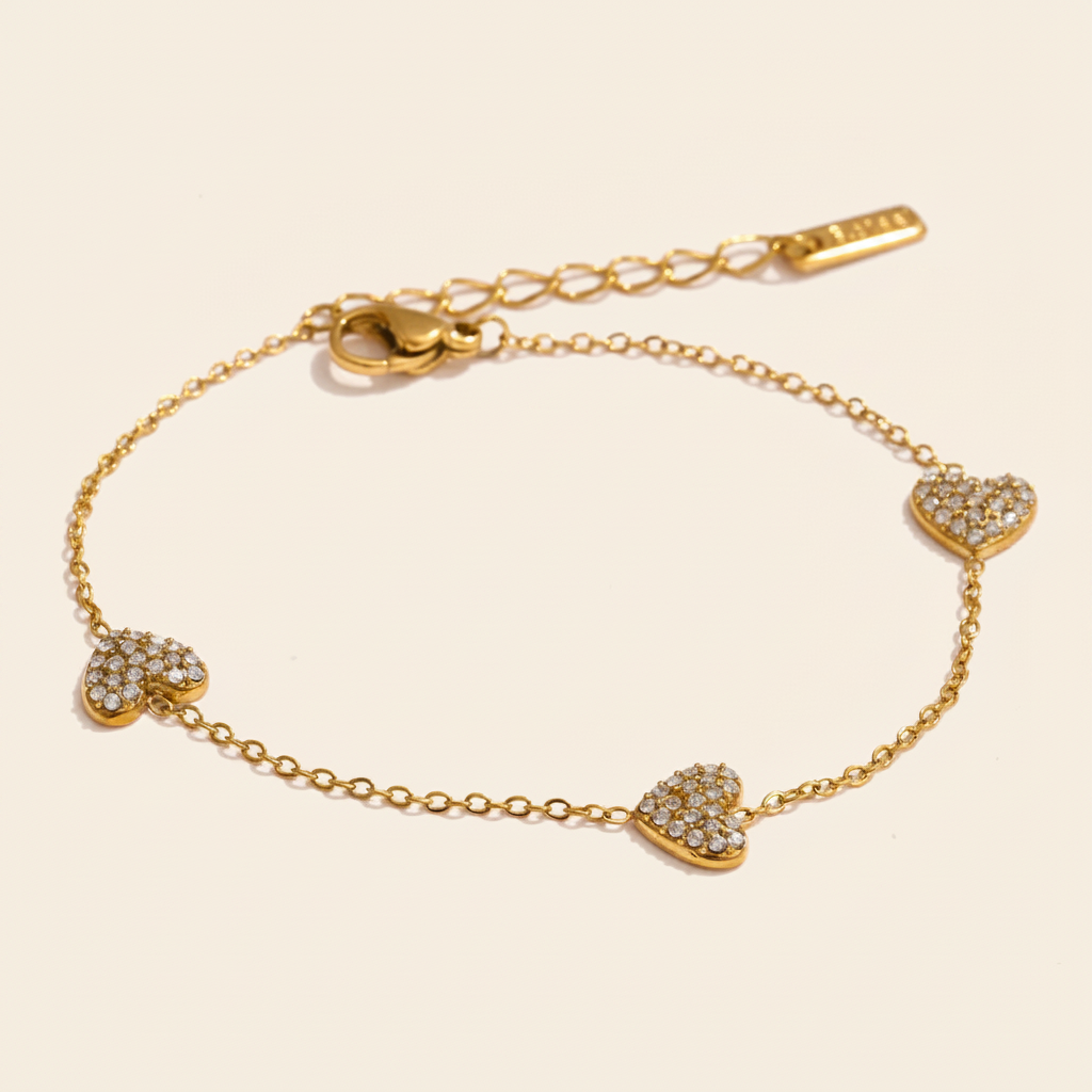 Adora Heart Jewellery Set