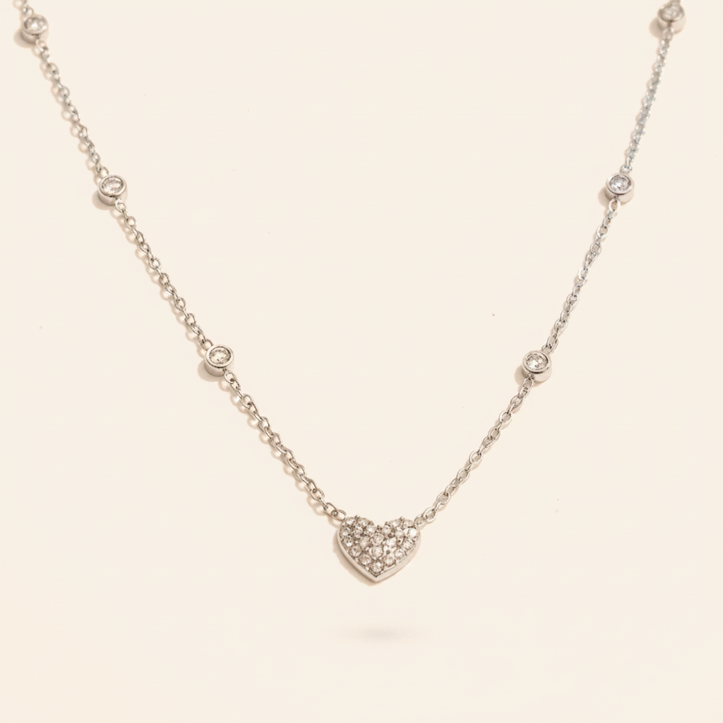 Adora Heart Jewellery Set