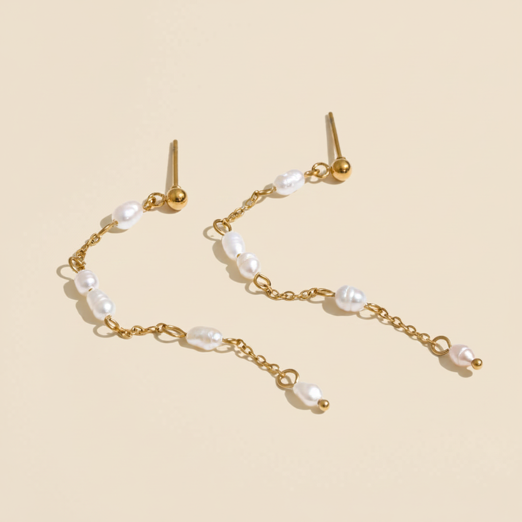 Solara Pearl Earrings Packshot